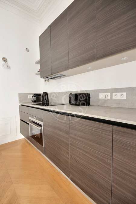 Cuisine Appartement meublé - 50m²  - 1 chambre - Arc de Triomphe - Paris