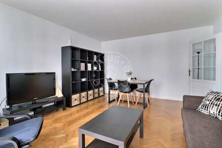 Wohnzimmer Möblierte wohnung - 50m²  - 1 Zimmer - Nation - Paris