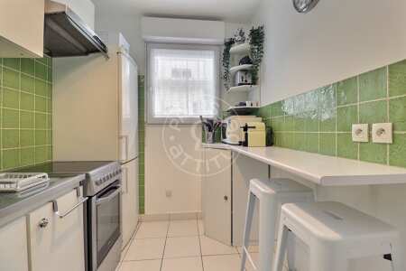 Küche Möblierte wohnung - 50m²  - 1 Zimmer - Nation - Paris