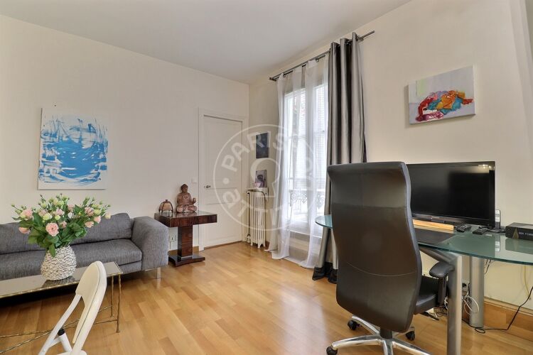 Wohnzimmer - Möblierte 1 Zimmer - Paris 75016 - 10033