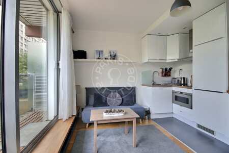 Sala Apartamento mobilado - 30m²  - 1 quarto - Place d'Italie - Paris
