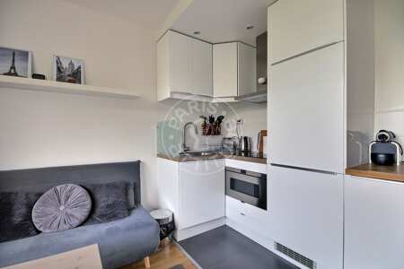 Cozinha Apartamento mobilado - 30m²  - 1 quarto - Place d'Italie - Paris