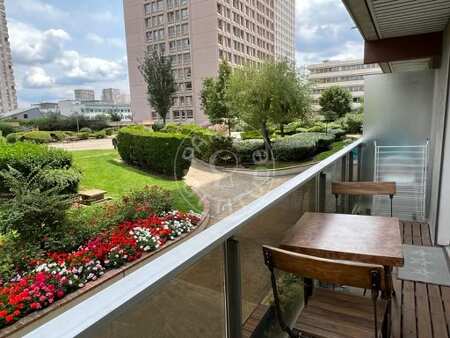 Varanda Apartamento mobilado - 30m²  - 1 quarto - Place d'Italie - Paris