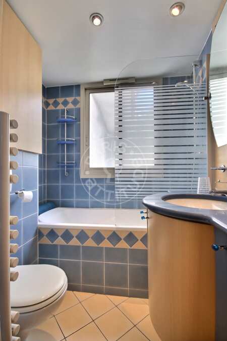Badezimmer Möblierte studio - 33m²  - Neuilly-sur-Seine