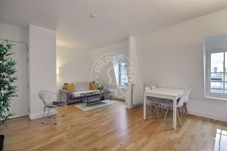 Salon - 1 chambre meublé - Paris 75008 - 10077