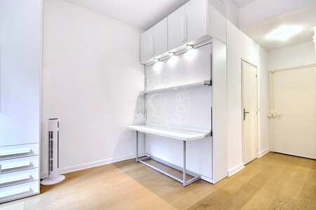 Living room Furnished studio - 24m²  - Centre George Pompidou - Paris