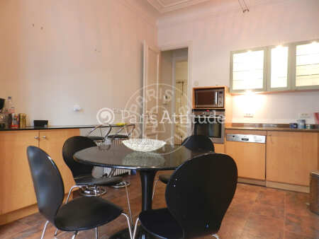 Cozinha Apartamento mobilado - 180m²  - 3 quartos - Parc Monceau - Paris