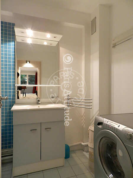 Bathroom Furnished apartment - 45m²  - 1 bedroom - Porte de Versailles - Paris