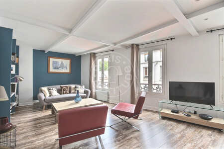 Salotto Appartamento arredato - 83m²  - 2 locali - Montmartre / Place des Abbesses - Parigi