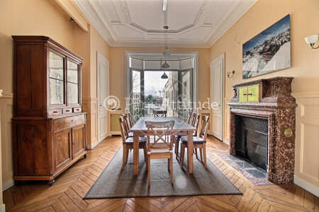 Salle à manger Appartement meublé - 140m²  - 3 chambres - Port Royal / Raspail - Paris