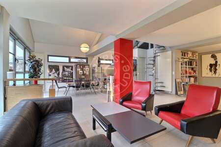 Salón Piso amueblado - 100m²  - 2 dormitorios - Reuilly-Diderot - París