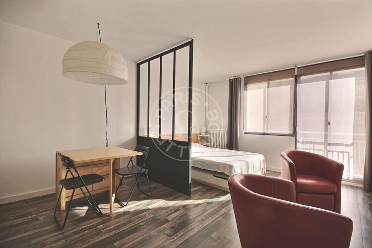 Living room - Furnished studio - Paris 75016 - 10144