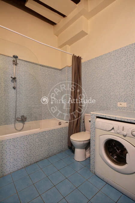 Casa de banho Apartamento mobilado - 65m²  - 2 quartos - Montorgueil - Paris