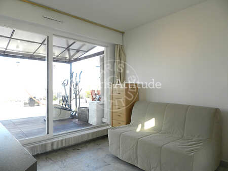 Salon Studio meublé - 20m²  - Trocadéro - Paris