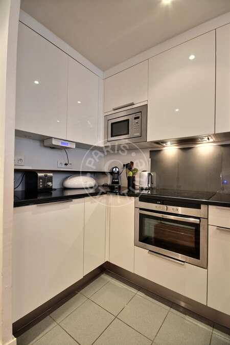 Küche Möblierte wohnung - 44m²  - 1 Zimmer - Invalides - Paris