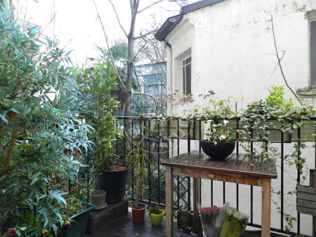 Terrasse Möblierte wohnung - 44m²  - 1 Zimmer - Invalides - Paris
