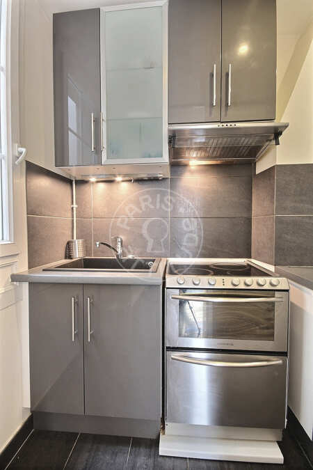Cuisine Appartement meublé - 28m²  - 1 chambre - Bastille - Paris