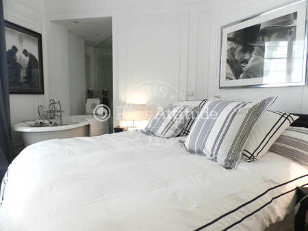 Quarto Apartamento mobilado - 61m²  - 2 quartos - La Muette / Bois de Boulogne - Paris