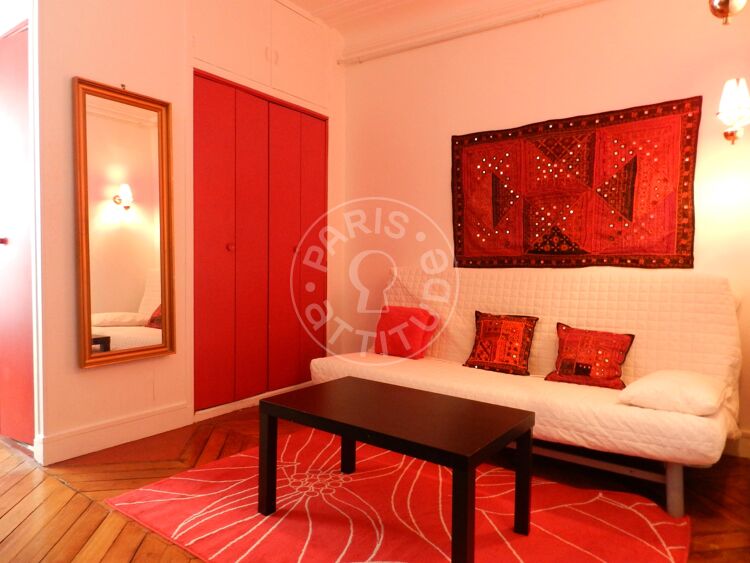 Salotto - Monolocale arredato - Parigi 75008 - 10233