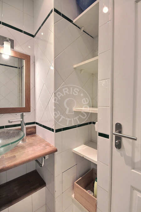 Badezimmer Möblierte wohnung - 44m²  - 1 Zimmer - Boulogne-Billancourt