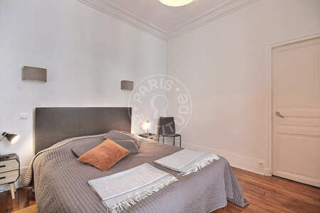 Chambre Appartement meublé - 86m²  - 2 chambres - Oberkampf - Paris