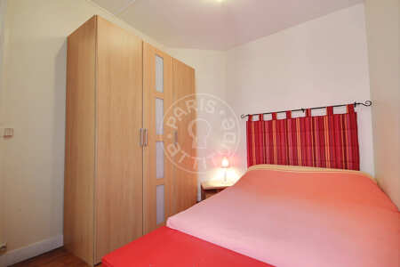Schlafzimmer Möblierte wohnung - 22m²  - 1 Zimmer - Commerce - Paris