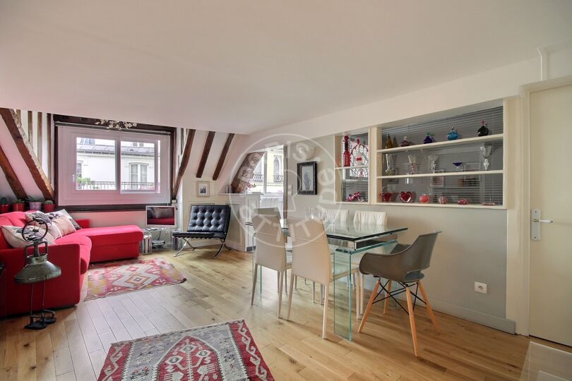 1 dormitorio amueblado - París 75001 - 10271