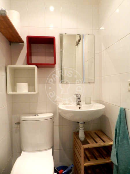 Casa de banho Quitinete mobilado - 27m²  - Bercy - Paris
