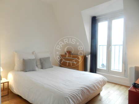 Camera da letto Appartamento arredato - 35m²  - 1 locale - Châtelet - Parigi