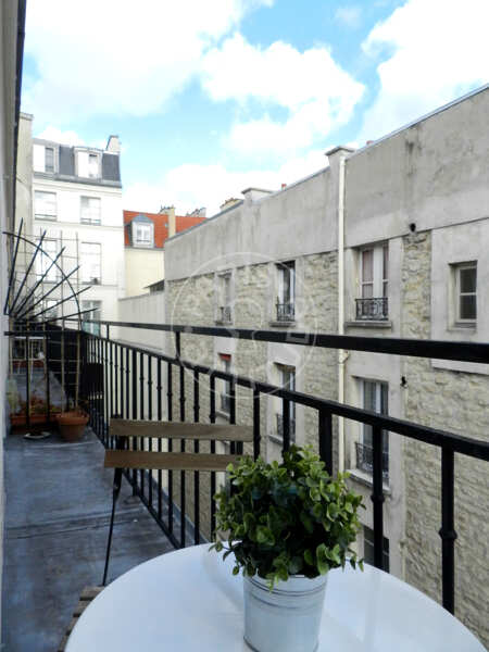 Balkon Möblierte studio - 20m²  - Arts et Métiers - Paris
