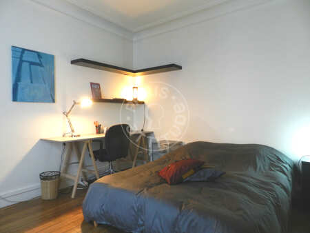 Schlafzimmer Möblierte wohnung - 37m²  - 1 Zimmer - Jules Joffrin - Mairie du 18ème - Paris