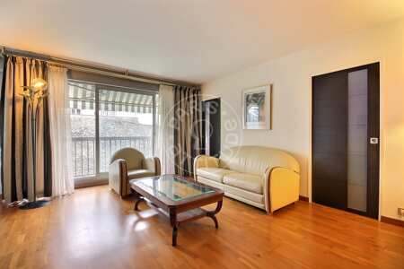 Living room Furnished apartment - 50m²  - 1 bedroom - Guy Môquet - Paris
