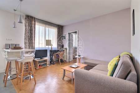 Wohnzimmer Möblierte wohnung - 41m²  - 1 Zimmer - Pasteur - Paris