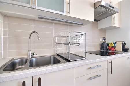 Küche Möblierte wohnung - 41m²  - 1 Zimmer - Pasteur - Paris