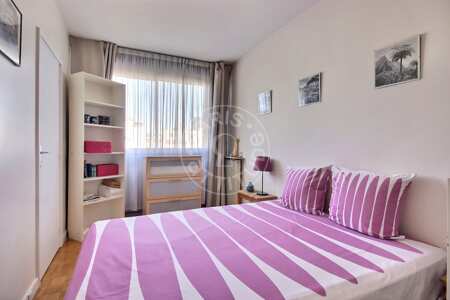Schlafzimmer Möblierte wohnung - 41m²  - 1 Zimmer - Pasteur - Paris