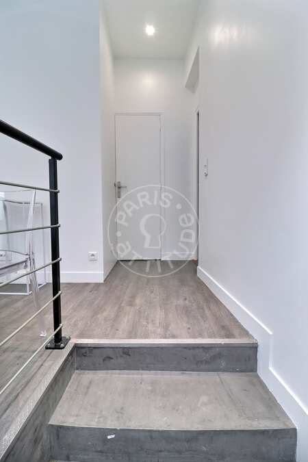 Entrada Apartamento mobilado - 24m²  - 1 quarto - Montorgueil - Paris