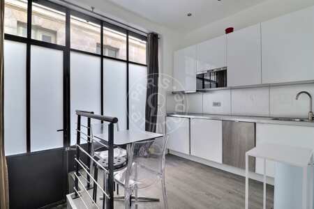 Sala Apartamento mobilado - 24m²  - 1 quarto - Montorgueil - Paris