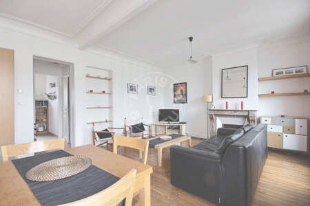 Living room Furnished apartment - 44m²  - 1 bedroom - Nation - Paris