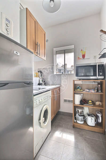 Kitchen Furnished apartment - 44m²  - 1 bedroom - Nation - Paris