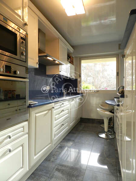 Kitchen Furnished apartment - 72m²  - 2 bedrooms - Oberkampf - Paris