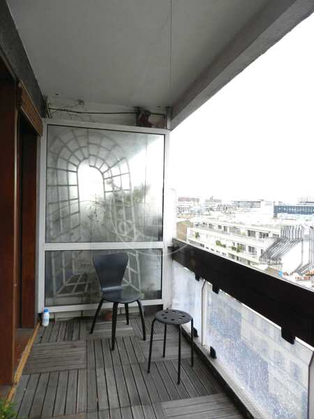 Balcone Monolocale arredato - 28m²  - Ledru-Rollin - Parigi