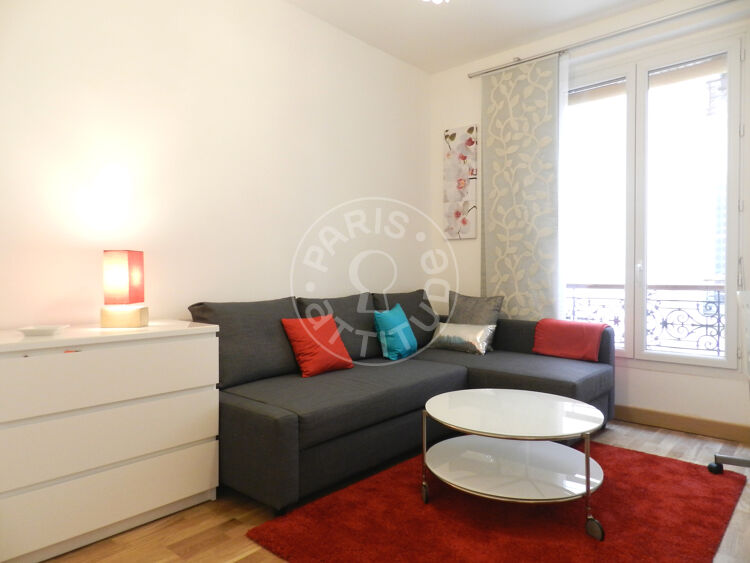 Living room - Furnished studio - Paris 75013 - 10398