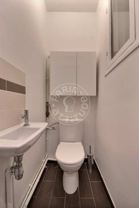 WC Apartamento mobilado - 43m²  - 1 quarto - Porte Maillot / Palais des Congrès - Paris