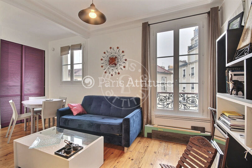 Furnished 1 bedroom - Paris 75020 - 10435