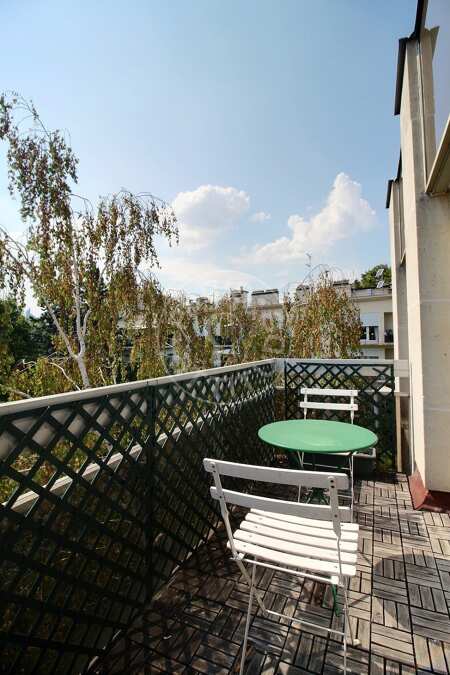 Balcone Appartamento arredato - 44m²  - 1 locale - Neuilly-sur-Seine