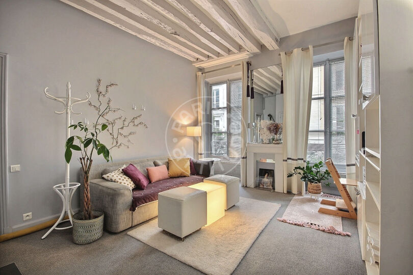 1 dormitorio amueblado - París 75003 - 1045