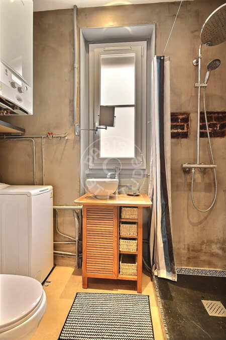 Bagno Appartamento arredato - 45m²  - 2 locali - Alésia - Parigi