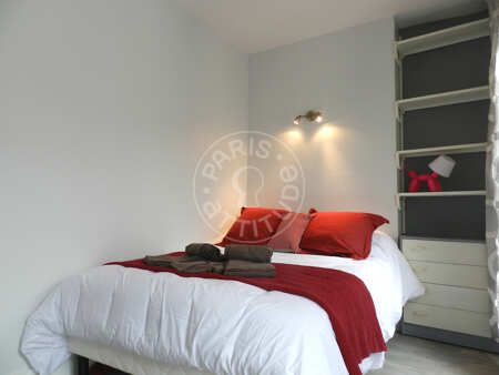 Dormitorio Piso amueblado - 35m²  - 1 dormitorio - Les Gobelins - París