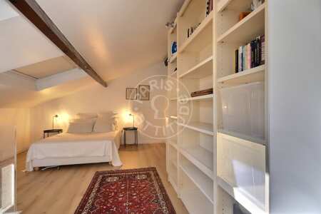 Bedroom Furnished studio alcove - 40m²  - Tolbiac - Paris