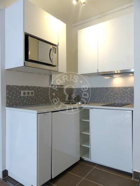 Cozinha Quitinete mobilado - 19m²  - Ecole Militaire / Unesco / Duroc - Paris